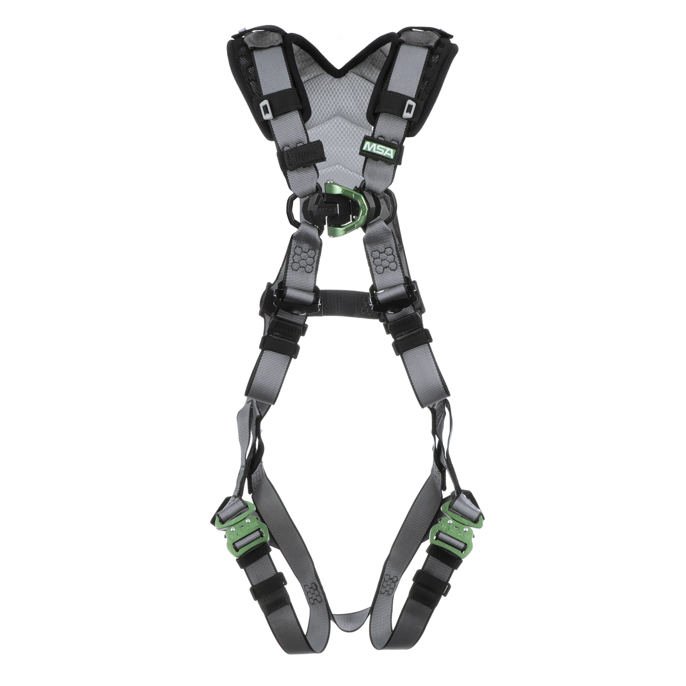 V-FIT Harness, Super Extra Large, Back & Chest D-Rings, Quick-Connect Leg Straps, Shoulder Padding